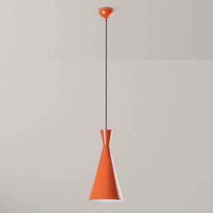Opviq Hanglamp Tom, oranje, metaal, Ø 19 cm, E27