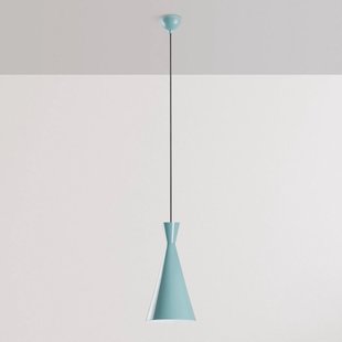 Opviq Hanglamp Tom, turquoise, metaal, Ø 19 cm, E27