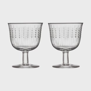 Rörstrand Swedish Grace drinkglas op voet 25 cl 2-pack Klaar