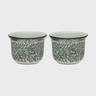 Rörstrand Ostindia Floris eierdop 2-pack Groen