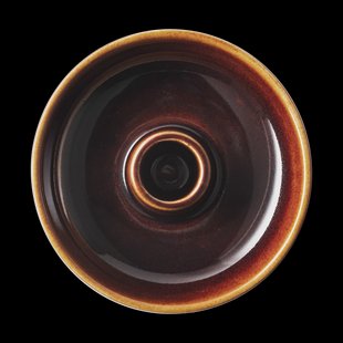 Arabia Kirnu kandelaar Ø11x3,5 cm Bruin