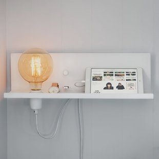 Multi Wandlamp Sandy White Multi USB Markslöjd - Woonkamer - Modern - Metaal - Hoekig