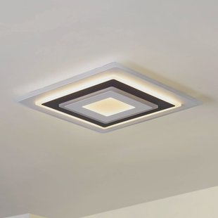 Lindby LED plafondlamp Rebeka, 50 x 50 cm, CCT, dimbaar