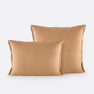 Kussensloop in gewassen linnen, Linot