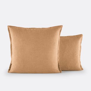 Kussensloop in gewassen linnen Linot