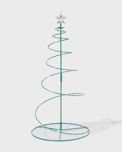 HEMA Kerstboom ⌀20x40cm spiraal met 30 led lampjes