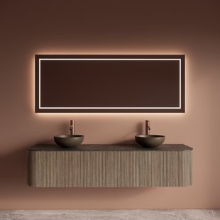 Badkamermeubelset Gliss Design Alluro 180 cm Corn Silk