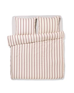 HEMA Dekbedovertrek 200x200/220cm zacht katoen strepen (multi)