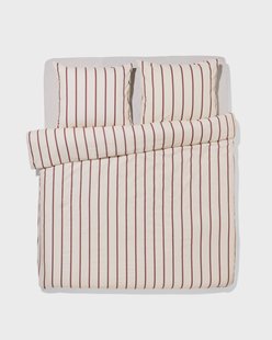 HEMA Dekbedovertrek 240x200/220cm zacht katoen strepen (multi)