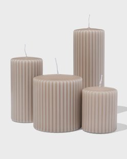 HEMA Stompkaars rib naturel (naturel)