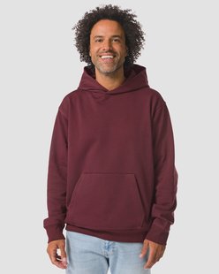 HEMA Herenhoodie Maarten donkerrood (donkerrood)