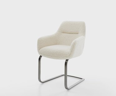 DELIFE Sledemodel Pejo-Flex teddy beige sledemodel vlak grafiet pocketveer kern