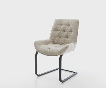 DELIFE Sledemodel Taimi-Flex geweven stof beige sledemodel vlak zwart