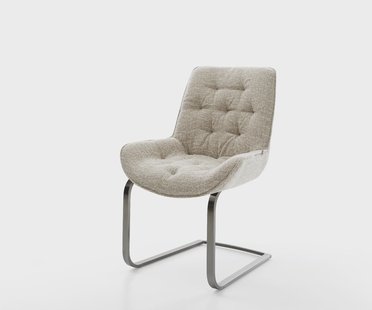 DELIFE Sledemodel Taimi-Flex geweven stof beige sledemodel vlak grafiet