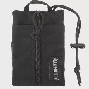 Maxpedition Platy Pocket Organizer 0235B 4x6 Black, pouch