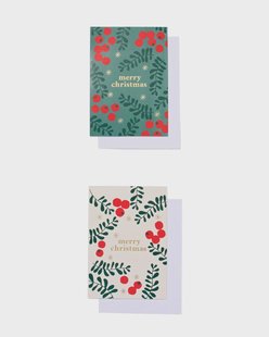 HEMA Kerstkaarten 14.4x10.4cm - 10 stuks