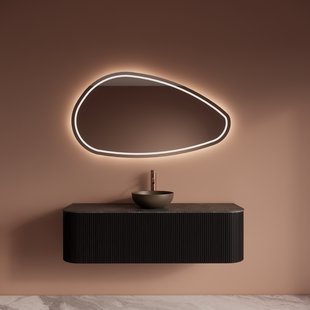 Badkamermeubelset Gliss Design Alluro 140 cm Black Veneer