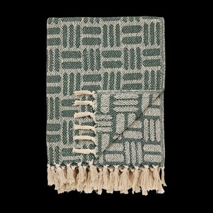 Amina plaid groen - 180 x 130 cm