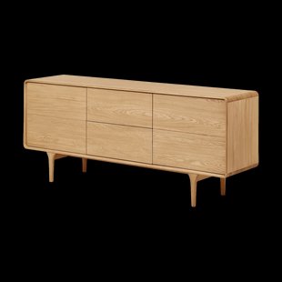 Mels eikenhouten sideboard naturel - 180 x 75 cm