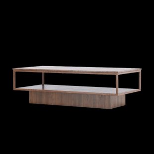 Diede houten salontafel bruin - 130 x 40 cm