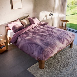 Auping Mauve Twists Dekbedovertrek - 200 x 220 cm - 100% duurzaam katoen