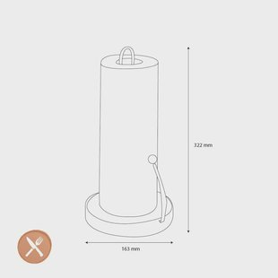 GEFU - Keukenrolhouder