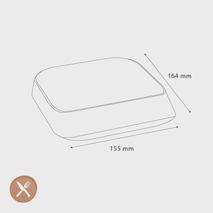 GEFU - Precisie- en keukenweegschaal