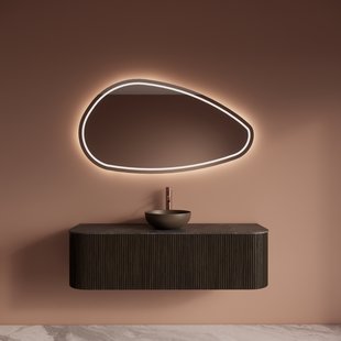 Badkamermeubelset Gliss Design Alluro 140 cm Charcoal