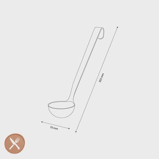 GEFU - Pollepel 7 cm