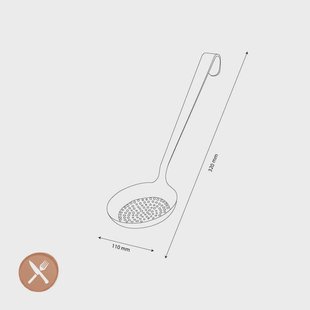 GEFU - Diepe Schuimspaan