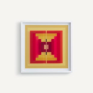 Gezeefdrukte glazen wandkunst, Seris