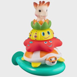 Sophie de giraf Splash en Surf piramide