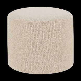 Hem Bon poef Ø50x41 cm Eggshell