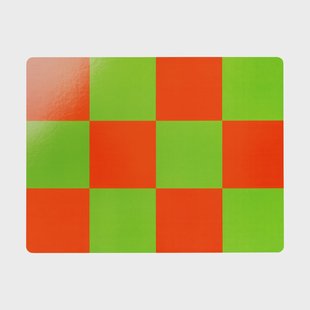 Hem Check placemat 30x40 cm 2-pack Red-green