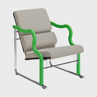 Hem Experiment 501 loungefauteuil Green-light beige