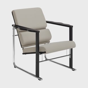 Hem Experiment 502 loungefauteuil Black-light beige