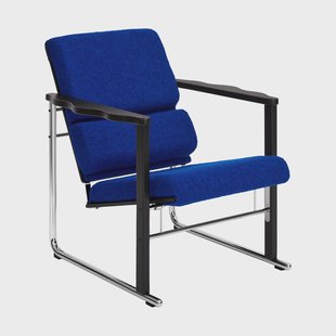 Hem Experiment 502 loungefauteuil Black-ultramarine