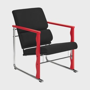 Hem Experiment 503 loungefauteuil Red-black