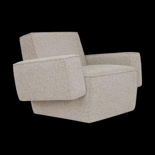 Hem Hunk loungefauteuil met armleuningen Swan