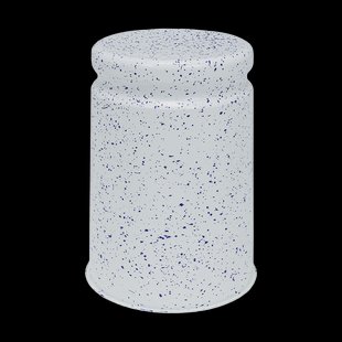 Hem Last krukje Ø32x44 cm White-blue splatter