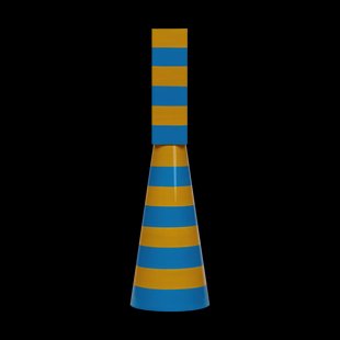 Hem Molino Vertical zout- & pepermolen 29 cm Honey-blue