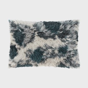Hem Monster kussen Large 40x60 cm Dark teal-off white
