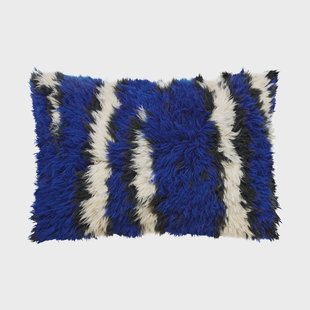 Hem Monster kussen Large 40x60 cm Ultramarine blue-off white