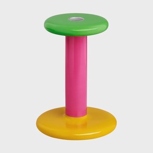 Hem Pesa kandelaar Medium 18 cm Green-magenta-honey yellow