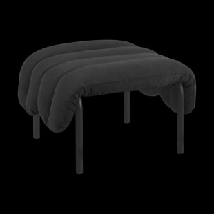 Hem Puffy ottoman 58x67 cm Anthracite-black grey