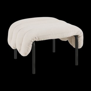 Hem Puffy ottoman 58x67 cm Natural-black grey