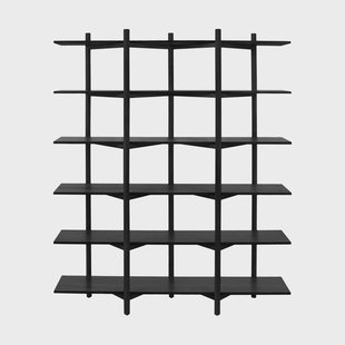 Hem Zig Zag plank High 175x214 cm Black