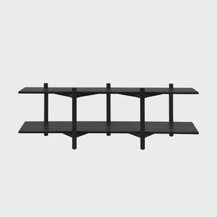 Hem Zig Zag plank Media 194x57 cm Black