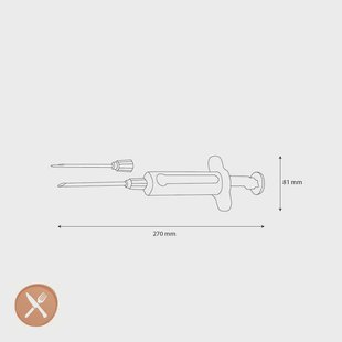 GEFU - Marinadespuit BBQ