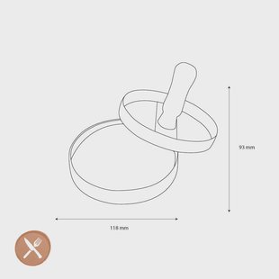 GEFU - Hamburgerpers BBQ